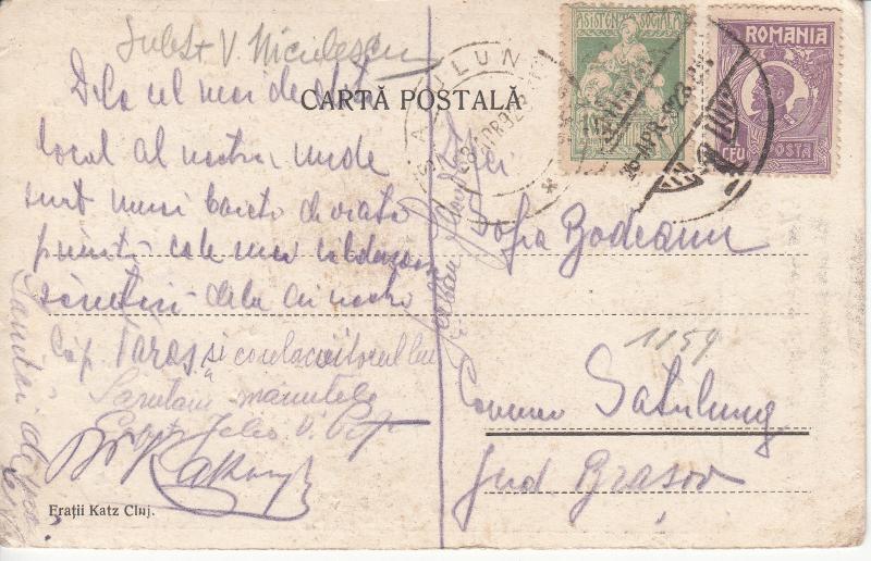 Soviet Circus Russian Elizarov Souvenir rare Fratii Katz Cluj 1923 postcard