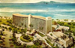 Hawaii Maui Kaanapali Beach Maui Surf Hotel 1972