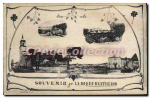 Old Postcard Remembrance of La Roque d'Antheron