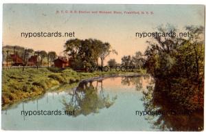 NYC Station & Mohawk River, Frankfort NY