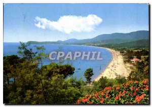 Modern Postcard The French Riviera Croix Valmer La Plage deep Cavalaire