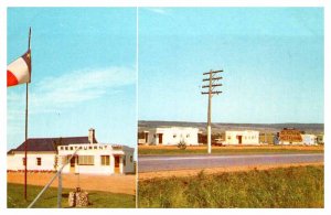 Postcard MOTEL SCENE Memramcook New Brunswick NB AU4662