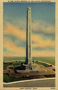 San Jacinto Monument - Houston, Texas TX  