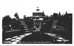 Oregon Petersen's Rock Garden Between Bend and Redmond Real Photo