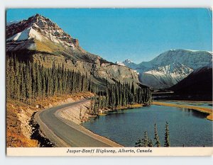 Postcard Jasper-Banff Highway, Canada