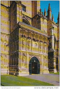 England Kent Canterbury Cathedral The South Porch