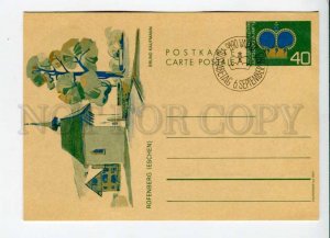 291801 Liechtenstein 1973 postal card Kaufmann Rofenberg 