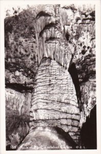 Rock Of Ages Carlsbad Caverns National Park New Mexico Real Photo