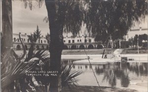 RPPC Postcard Playas Garcia Crespo Tehuacan Mexico