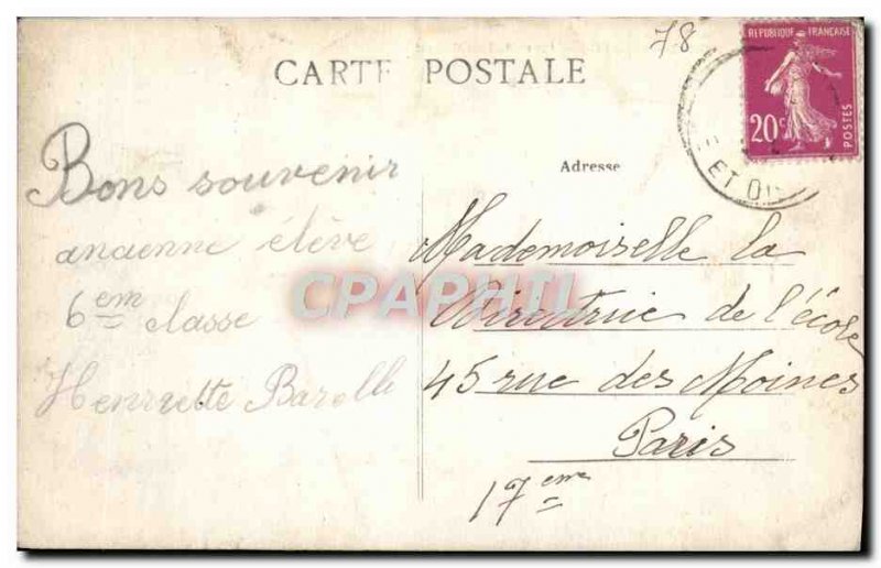 Old Postcard Champrosay Preventorium Miuoret