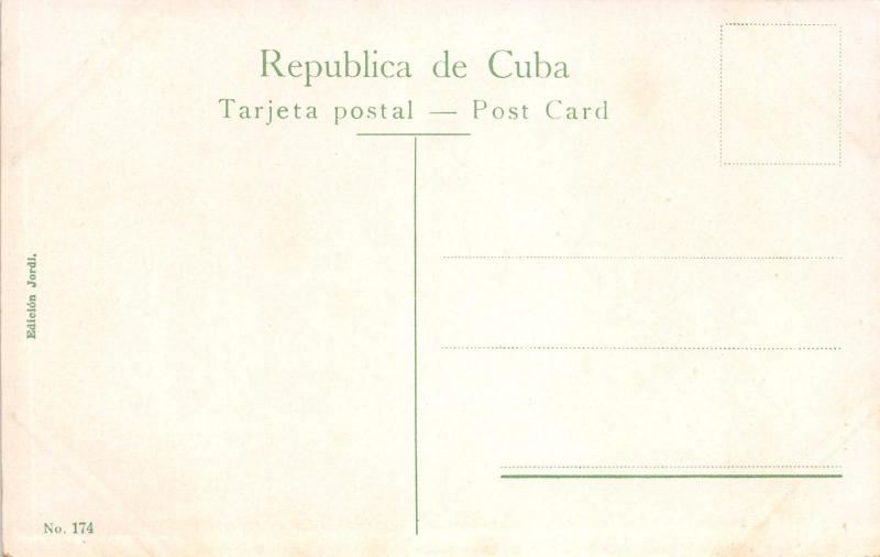 HABANA CUBA~PLAZA de la CATEDRAL~THE CATHEDRAL SQUARE POSTCARD