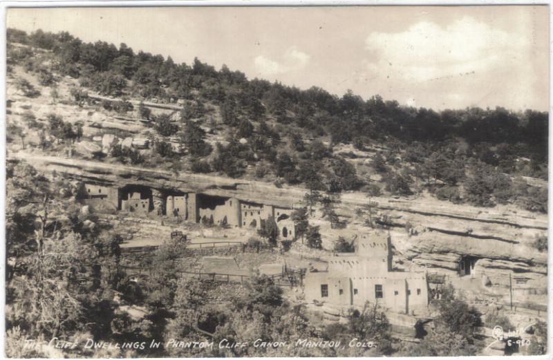 rppc - Colorado - Manitou - Cliff Dwellings/Phantom Cliff 