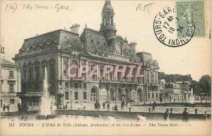 Postcard Old Tours of City Hall