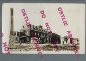 Red Oak IOWA RPPC 1915 REPLOGLE FLOUR MILL Grist Milling nr Villisca Stanton