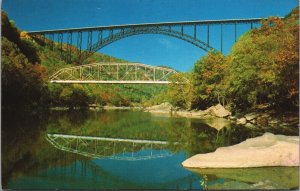 USA The New River Gorge Bridges Southern West Virginia Chrome 09.29