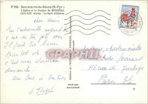 Postcard Modern Sauveterre de Bearn (B Pyr) The Church and the Dungeon Monrea...