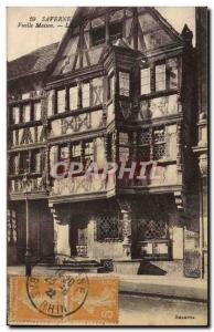 Old Postcard Saverne Old House