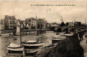 CPA Le POULIGUEN Le haut du Port et le Pont (610771)