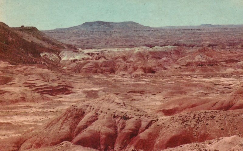 Postcard Painted Desert Seen From Highway 66 Arizona Southwest Post Card Pub.