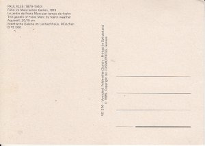 PAUL KLEE FOHN IM MARC'SHEN GARTEN  1916