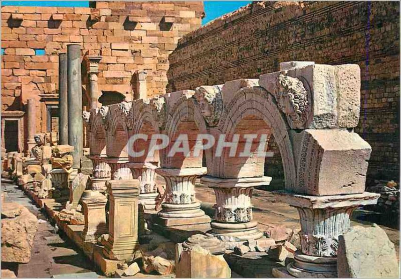 Postcard Modern Leptis Magna Leptis Magna