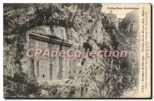 Old Postcard Gorges of the Roya Valley Saorge