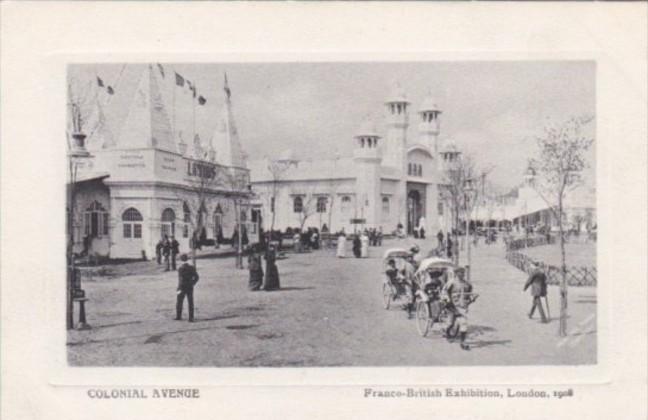 England London Colonial Avenue Franco-British Exhibition 1908