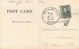  LP20 WELLINGTON Ohio RPPC Postcard