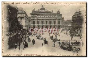 Paris - 9 - L & # 39Opera Old Postcard