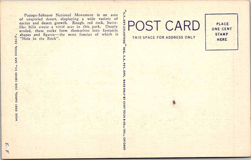 Postcard PANORAMIC SCENE Phoenix Arizona AZ AK5921