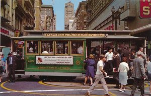 San Francisco CA, California - Cable Car Turntable at Fisherman's Wharf