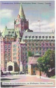 Confederation Building, Wellington St., Ottawa, Canada