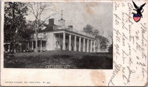 Mt Vernon Virginia Arthur Strauss Vintage Postcard C120