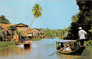 B90207 upcountry canal khulong types thailand  14x9cm