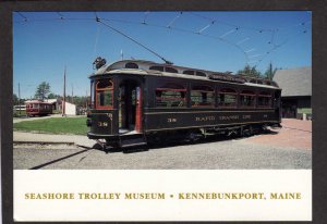 ME Former Manchester & Nashua Trolley Car Derry to Goffstown New Hampshire Maine