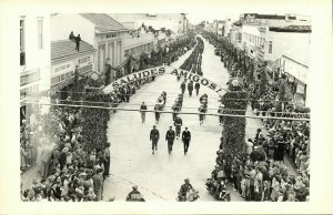 Monterey, Ca., Centennial Celebration Military Parade (1930s) RPPC Postcard (3)