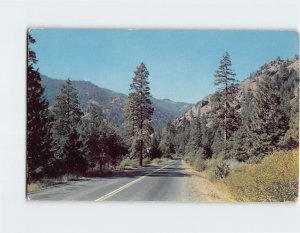 Postcard White Pass Highway, Washington