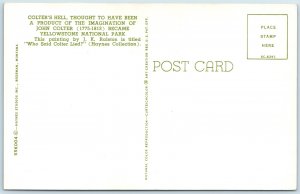 1956 Yellowstone Who Said Colter Lied Painting PC JK Ralston Haynes Teich A215