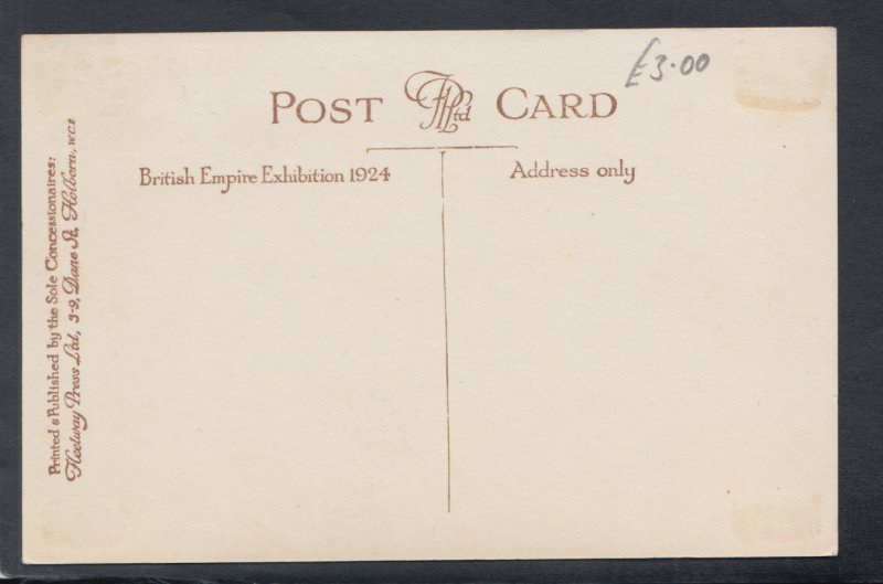 Exhibition Postcard - The British Empire Exhibition, Gold Coast ...