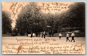 Utrecht  Holland  Netherlands  Postcard  1905