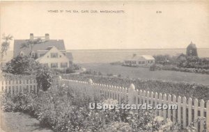 Homes by the Sea - Cape Cod, Massachusetts MA Postcard