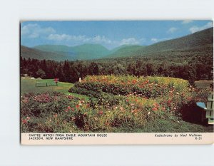 Postcard Casper Notch From Eagle Mountain House, Jackson, New Hampshire