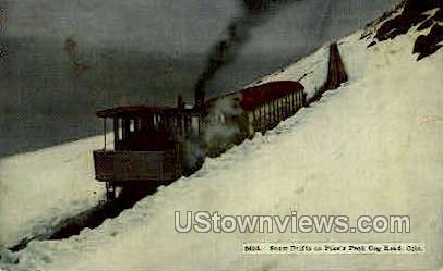 Pikes Peak Cog Railway Colorado Springs CO 1911