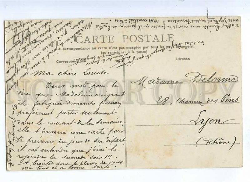 190815 FRANCE RENAISON Le Barrage de la Tache DAM Vintage RPPC