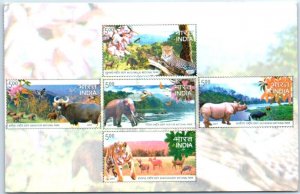 Postcard - Indian Stamps - India