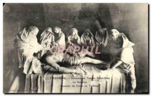 Old Postcard From Thunder Interior & # 39ancien Hotel Dieu Sepulcher The Desc...