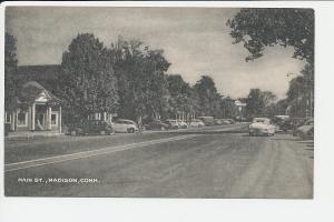 CT LN Madison Main Street LINEN ERA B&W 40's