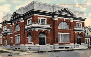 Swedish Mission Tabernacle Tacoma Washington 1910c postcard