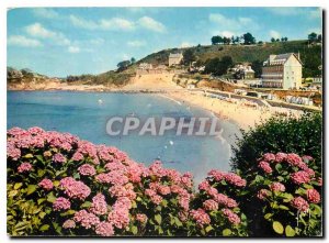 Postcard Modern Colors and Light of France in Brittany's Cote de Granit Perro...