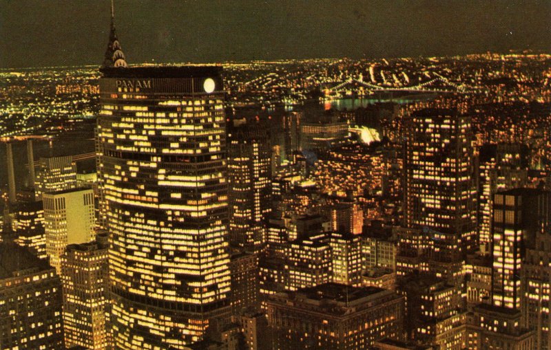 NY - New York City. The City at Night